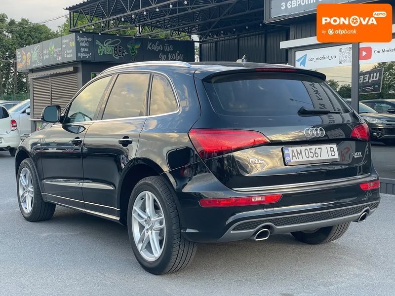 Audi Q5, 2015 р., Бензин, 224 тис. км, Позашляховик / Кросовер, Чорний, Житомир AT-10418249 фото