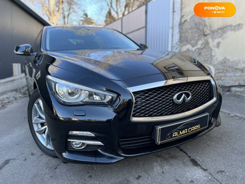 Infiniti Q50, 2016, Бензин, 2 л., 120 тис. км, Седан, Чорний, Київ 26692 фото