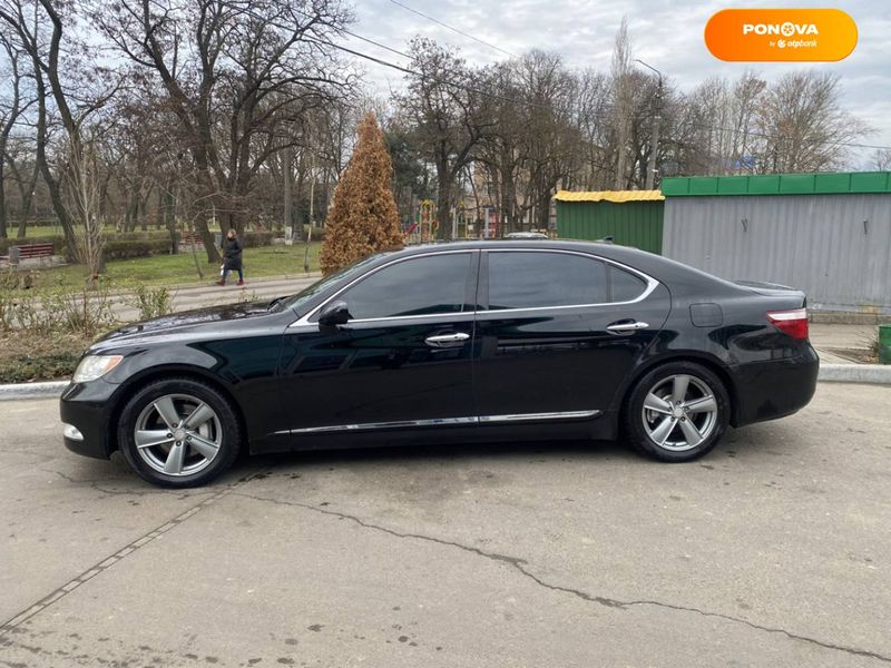 Lexus LS, 2008, Бензин, 4.61 л., 240 тис. км, Седан, Чорний, Миколаїв Cars-Pr-65167 фото