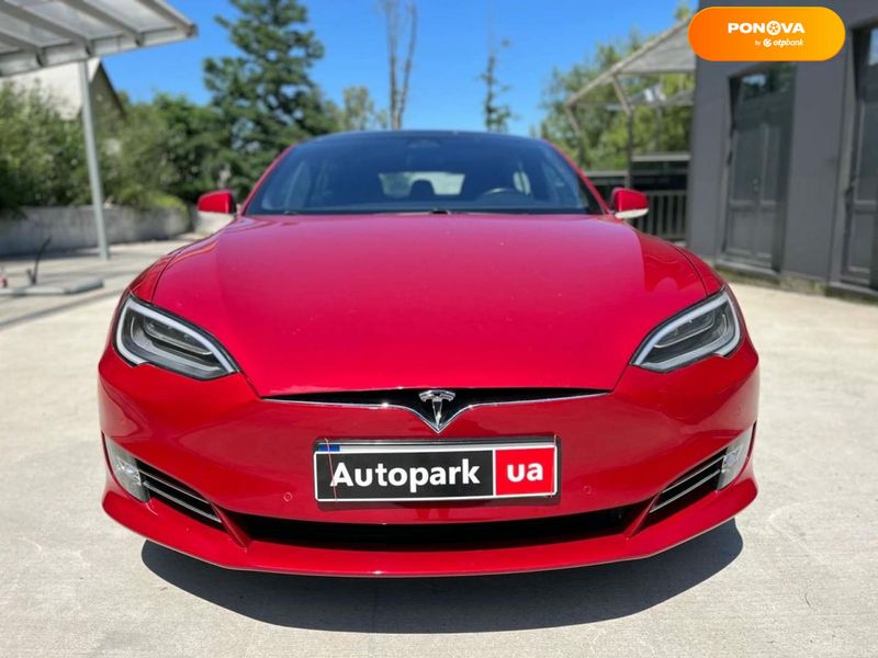 Tesla Model S, 2018, Електро, 103 тис. км, Ліфтбек, Червоний, Київ 101882 фото