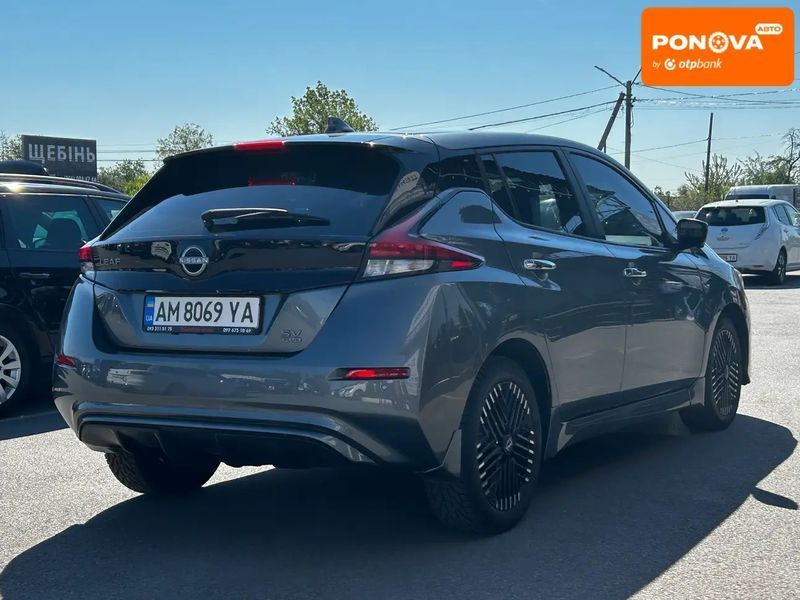 Nissan Leaf, 2023 р., Електро, 37 тис. км, Хетчбек, Сірий, Житомир AT-10417556 фото
