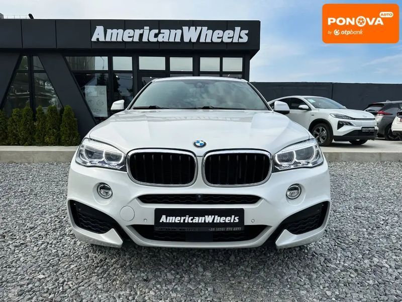 BMW X6, 2018 р., Бензин, 57 тис. км, Позашляховик / Кросовер, Білий, Чернівці AT-10407281 фото