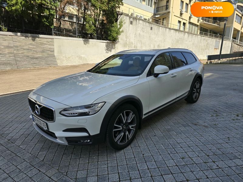 Volvo V90 Cross Country, 2019, Бензин, 1.97 л., 95 тыс. км, Универсал, Белый, Киев Cars-Pr-185176 фото