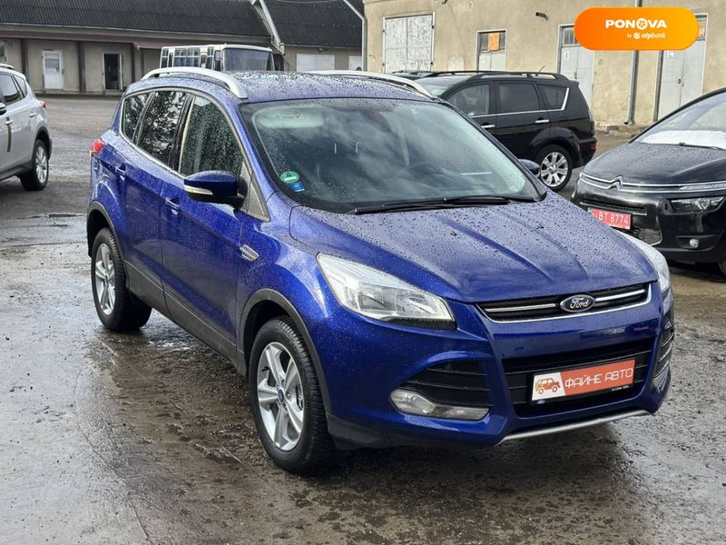 Ford Kuga, 2015, Дизель, 2 л., 180 тис. км, Позашляховик / Кросовер, Синій, Івано-Франківськ 29239 фото