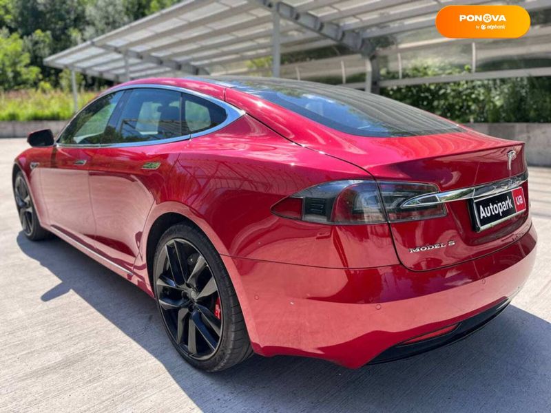 Tesla Model S, 2018, Електро, 103 тис. км, Ліфтбек, Червоний, Київ 101882 фото