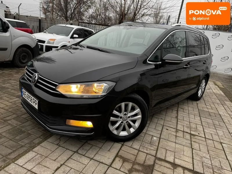 Volkswagen Touran, 2015 р., Дизель, 240 тис. км, Мінівен, Чорний, Дніпро (Дніпропетровськ) AT-10405534 фото