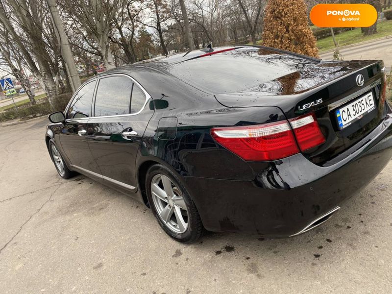 Lexus LS, 2008, Бензин, 4.61 л., 240 тис. км, Седан, Чорний, Миколаїв Cars-Pr-65167 фото