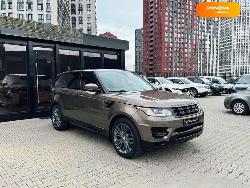 Land Rover Range Rover Sport, 2014, Бензин, 3 л., 196 тис. км, Позашляховик / Кросовер, Коричневий, Київ 102898 фото