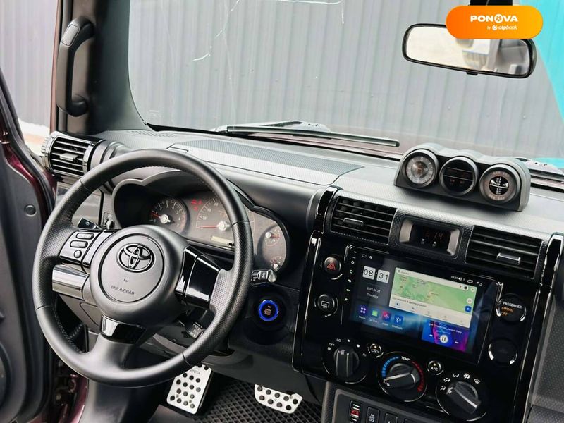 Toyota FJ Cruiser, 2006, Газ пропан-бутан / Бензин, 4 л., 160 тыс. км, Внедорожник / Кроссовер, Красный, Мукачево 33576 фото