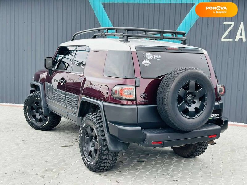 Toyota FJ Cruiser, 2006, Газ пропан-бутан / Бензин, 4 л., 160 тыс. км, Внедорожник / Кроссовер, Красный, Мукачево 33576 фото