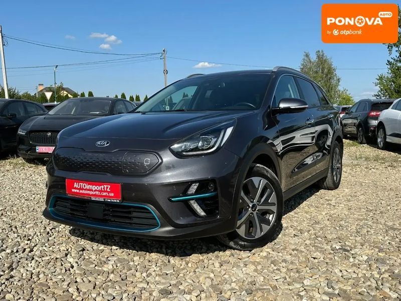 Kia Niro, 2020 р., Електро, 76 тис. км, Позашляховик / Кросовер, Сірий, Сопошин AT-10399943 фото