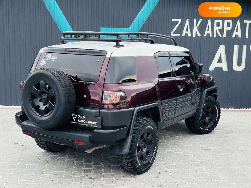 Toyota FJ Cruiser, 2006, Газ пропан-бутан / Бензин, 4 л., 160 тыс. км, Внедорожник / Кроссовер, Красный, Мукачево 33576 фото