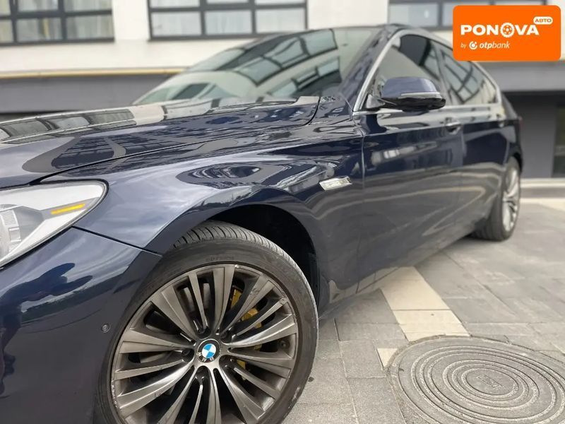BMW 5 Series GT, 2016 г., Дизель, 192 тыс. км, Седан, Синий, Львов AT-10401664 фото