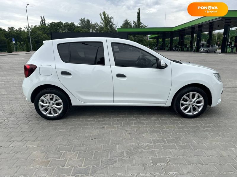 Renault Sandero, 2019, Газ пропан-бутан / Бензин, 1 л., 191 тис. км, Хетчбек, Білий, Кременчук Cars-Pr-64705 фото