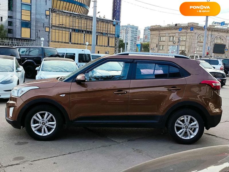 Hyundai Creta, 2016, Бензин, 1.6 л., 185 тис. км, Позашляховик / Кросовер, Коричневий, Харків 194581 фото