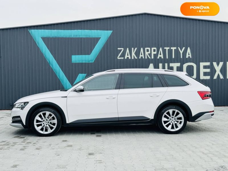 Skoda Superb Scout, 2020, Дизель, 119 тис. км, Універсал, Білий, Мукачево 48836 фото