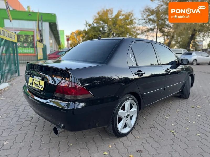 Mitsubishi Lancer, 2007 р., Газ пропан-бутан / Бензин, 320 тис. км, Седан, Чорний, Кривий Ріг AT-10403773 фото