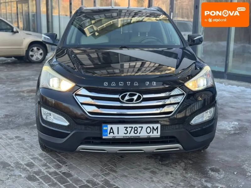 Hyundai Santa FE, 2014 р., Бензин, 165 тис. км, Позашляховик / Кросовер, Чорний, Рівне AT-10412853 фото
