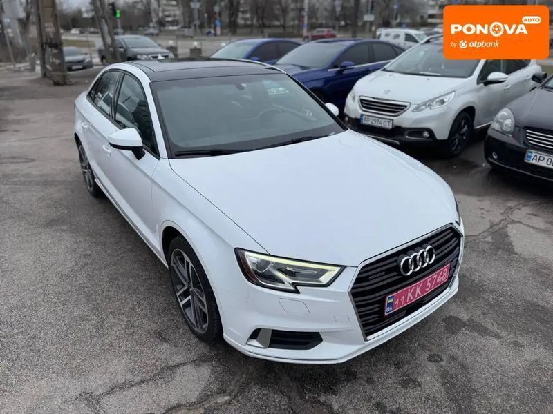 Audi A3, 2018 р., Бензин, 120 тис. км, Седан, Білий, Запоріжжя AT-10410764 фото