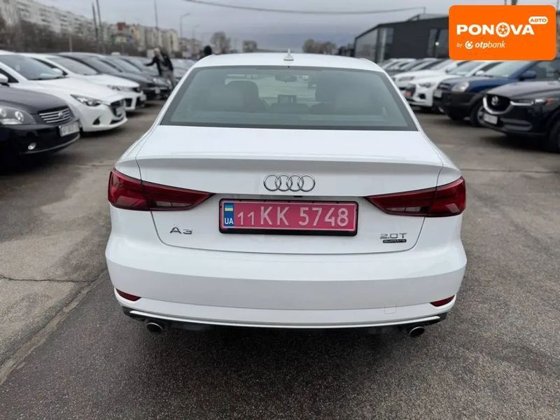 Audi A3, 2018 р., Бензин, 120 тис. км, Седан, Білий, Запоріжжя AT-10410764 фото
