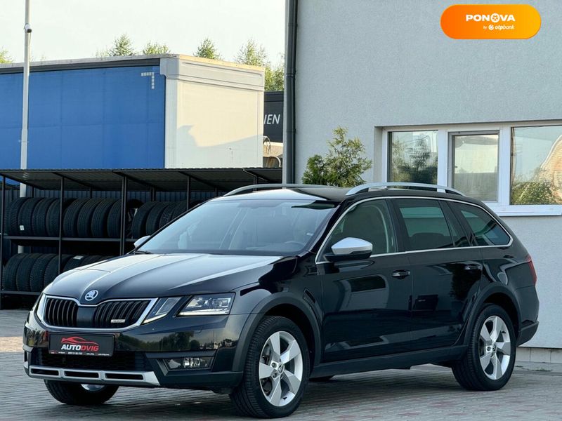 Skoda Octavia Scout, 2019, Дизель, 2 л., 199 тис. км, Універсал, Чорний, Луцьк 109747 фото