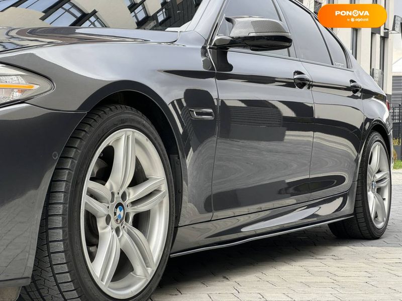 BMW 5 Series, 2014, Бензин, 3 л., 170 тис. км, Седан, Сірий, Івано-Франківськ Cars-Pr-67177 фото