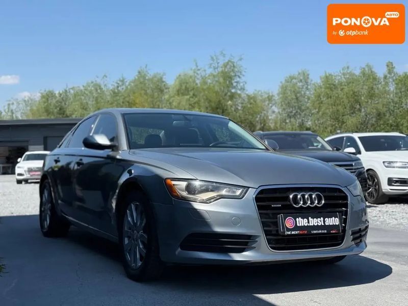 Audi A6, 2012 р., Бензин, 267 тис. км, Седан, Сірий, Рівне AT-10417691 фото