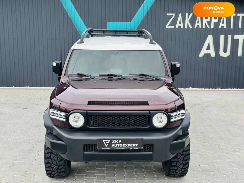 Toyota FJ Cruiser, 2006, Газ пропан-бутан / Бензин, 4 л., 160 тыс. км, Внедорожник / Кроссовер, Красный, Мукачево 33576 фото