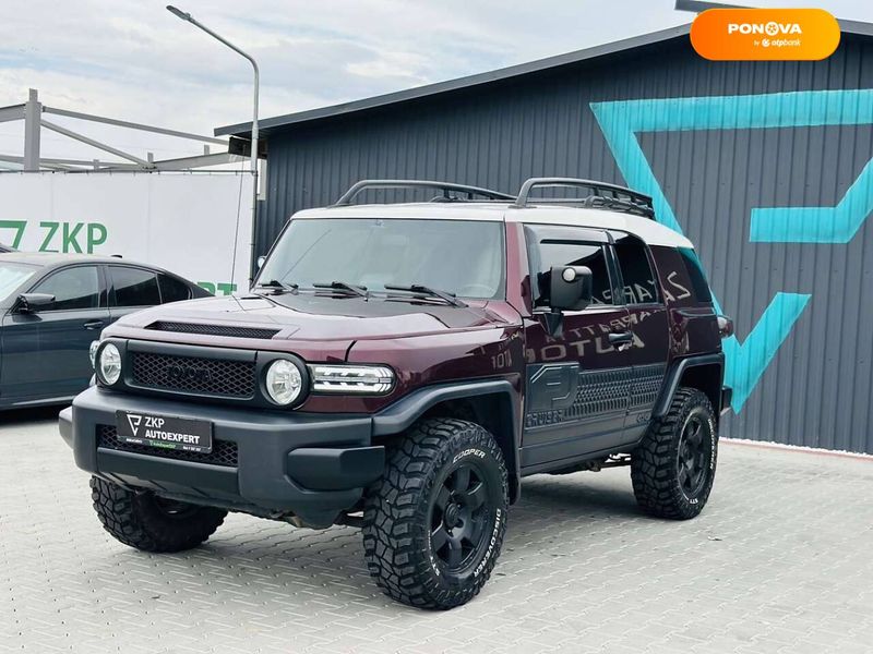 Toyota FJ Cruiser, 2006, Газ пропан-бутан / Бензин, 4 л., 160 тыс. км, Внедорожник / Кроссовер, Красный, Мукачево 33576 фото