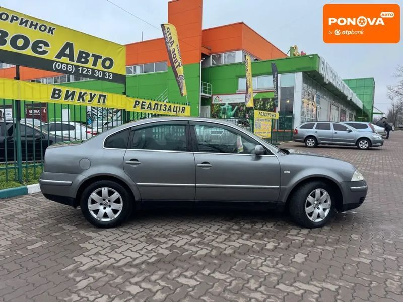 Volkswagen Passat, 2003 р., Дизель, 325 тис. км, Седан, Сірий, Кривий Ріг AT-10406520 фото