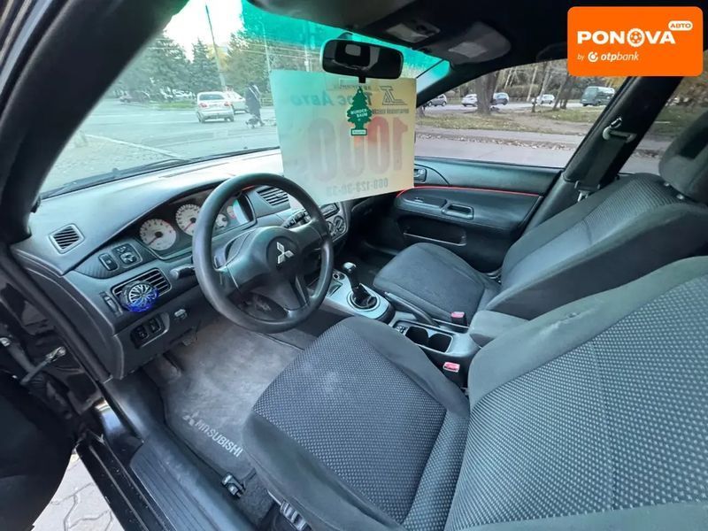 Mitsubishi Lancer, 2007 р., Газ пропан-бутан / Бензин, 320 тис. км, Седан, Чорний, Кривий Ріг AT-10403773 фото