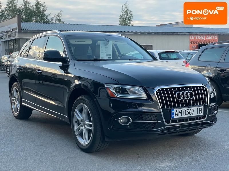 Audi Q5, 2015 р., Бензин, 224 тис. км, Позашляховик / Кросовер, Чорний, Житомир AT-10418249 фото