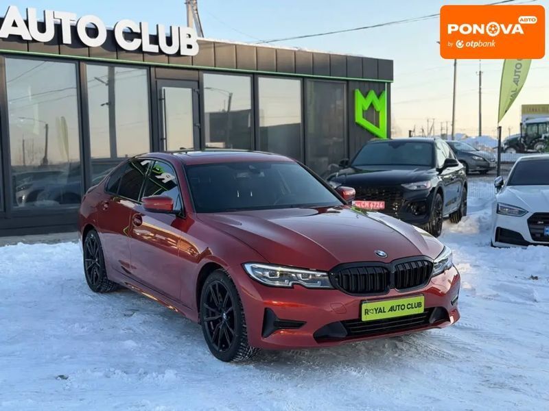 BMW 3 Series, 2021 г., Бензин, 118 тыс. км, Седан, Красный, Львов AT-10408512 фото