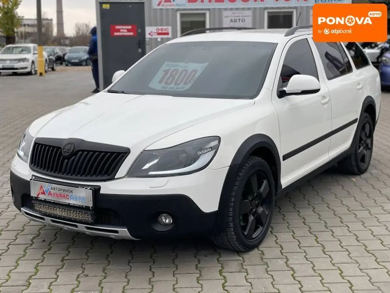 Skoda Octavia Scout, 2012 р., Дизель, 283 тис. км, Універсал, Білий, Кривий Ріг AT-10404489 фото