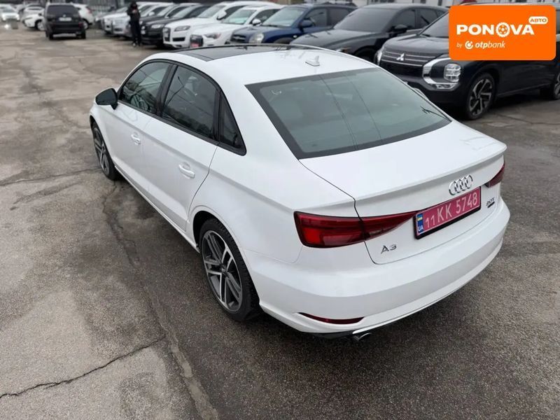 Audi A3, 2018 р., Бензин, 120 тис. км, Седан, Білий, Запоріжжя AT-10410764 фото