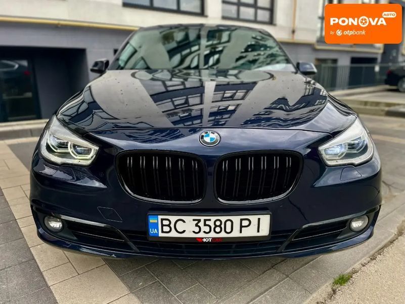 BMW 5 Series GT, 2016 г., Дизель, 192 тыс. км, Седан, Синий, Львов AT-10401664 фото
