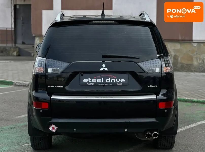 Mitsubishi Outlander, 2008 р., Газ пропан-бутан / Бензин, 158 тис. км, Позашляховик / Кросовер, Чорний, Миколаїв AT-10415590 фото