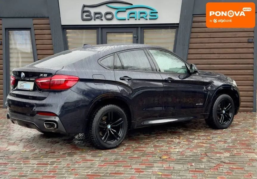 BMW X6, 2015 р., Дизель, 170 тис. км, Позашляховик / Кросовер, Чорний, Вінниця AT-10407720 фото