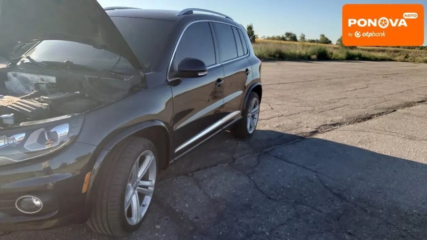 Volkswagen Tiguan, 2014 р., Бензин, 125 тис. км, Позашляховик / Кросовер, Чорний, Пирятин AT-10406324 фото