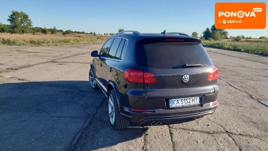 Volkswagen Tiguan, 2014 р., Бензин, 125 тис. км, Позашляховик / Кросовер, Чорний, Пирятин AT-10406324 фото