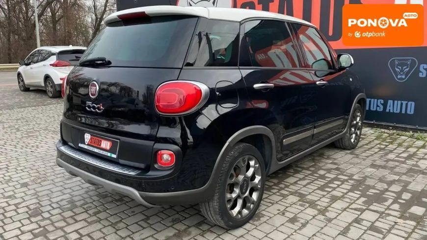 Fiat 500L, 2013 г., Дизель, 169 тыс. км, Хетчбек, Чорный, Винница AT-10407340 фото