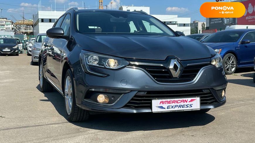 Renault Megane, 2018, Дизель, 1.5 л., 153 тис. км, Універсал, Сірий, Київ 111101 фото