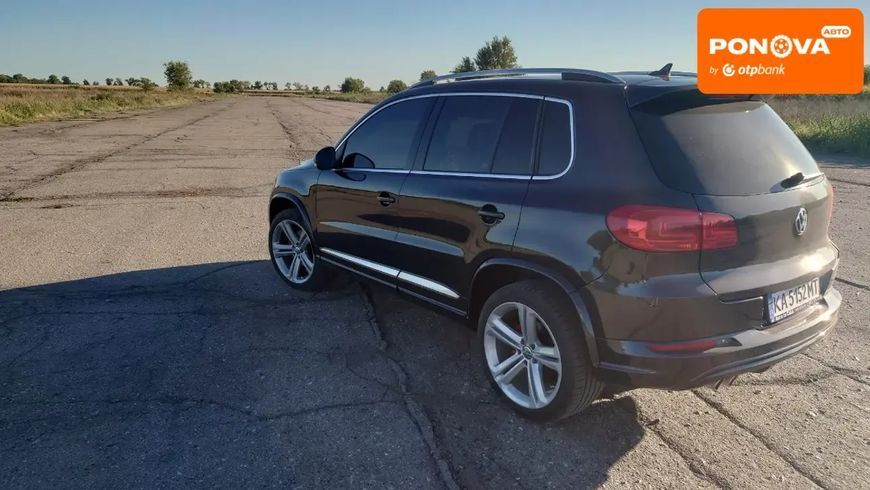 Volkswagen Tiguan, 2014 р., Бензин, 125 тис. км, Позашляховик / Кросовер, Чорний, Пирятин AT-10406324 фото
