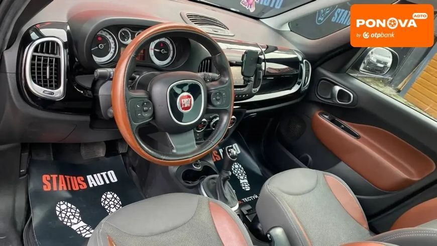Fiat 500L, 2013 г., Дизель, 169 тыс. км, Хетчбек, Чорный, Винница AT-10407340 фото