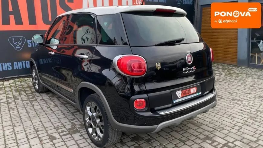 Fiat 500L, 2013 г., Дизель, 169 тыс. км, Хетчбек, Чорный, Винница AT-10407340 фото