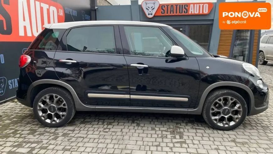 Fiat 500L, 2013 г., Дизель, 169 тыс. км, Хетчбек, Чорный, Винница AT-10407340 фото
