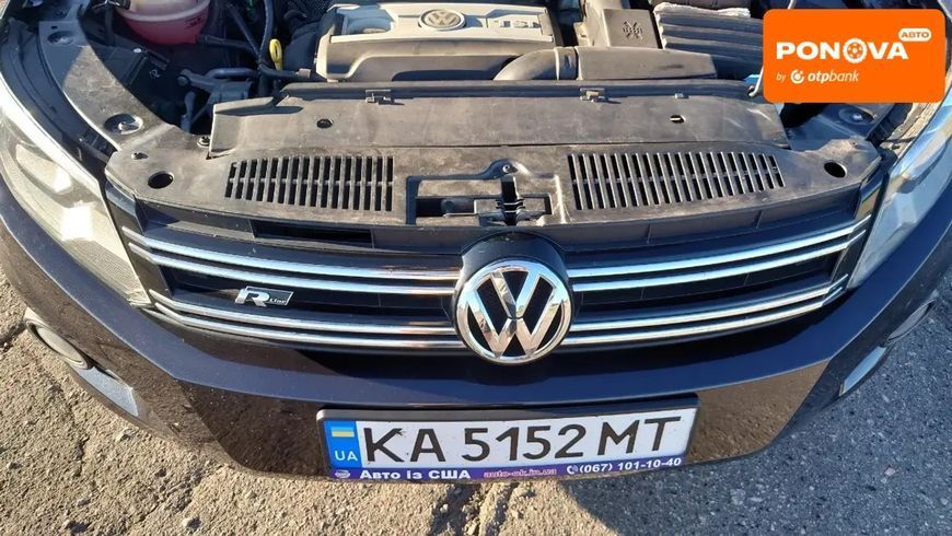 Volkswagen Tiguan, 2014 р., Бензин, 125 тис. км, Позашляховик / Кросовер, Чорний, Пирятин AT-10406324 фото