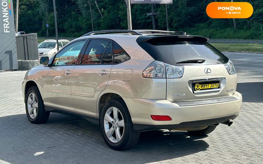 Lexus RX, 2007, Газ пропан-бутан / Бензин, 3.46 л., 209 тис. км, Позашляховик / Кросовер, Бежевий, Чернівці 101277 фото