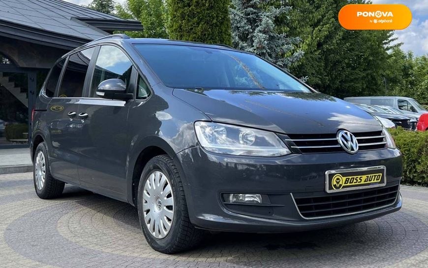 Volkswagen Sharan, 2011, Дизель, 1.97 л., 266 тыс. км, Минивен, Серый, Львов 48885 фото