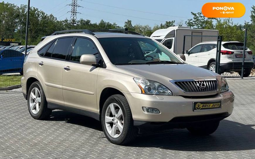 Lexus RX, 2007, Газ пропан-бутан / Бензин, 3.46 л., 209 тис. км, Позашляховик / Кросовер, Бежевий, Чернівці 101277 фото